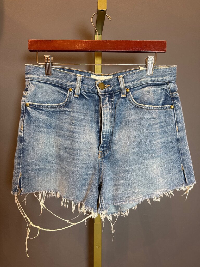 The Great. The Easy Cut Off Denim Shorts sz 25