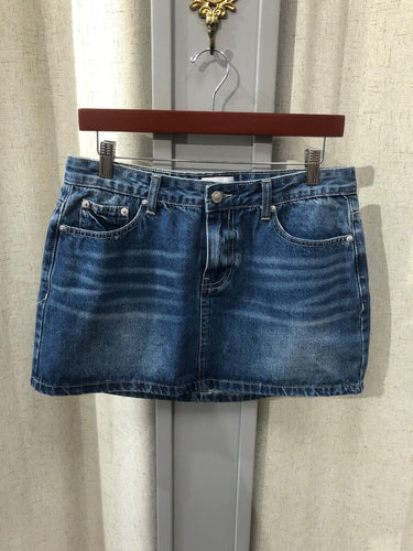 Princess Polly Denim Mini Skirt sz 6