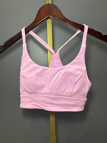 Lululemon Pink Invigorate Sports Bra sz 4