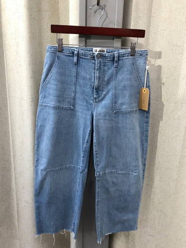 Le Jean Light Wash Straight Leg Jeans sz 29