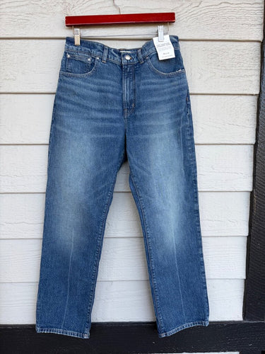 Madewell The Longline Straight Jeans in Medium Wash sz 30