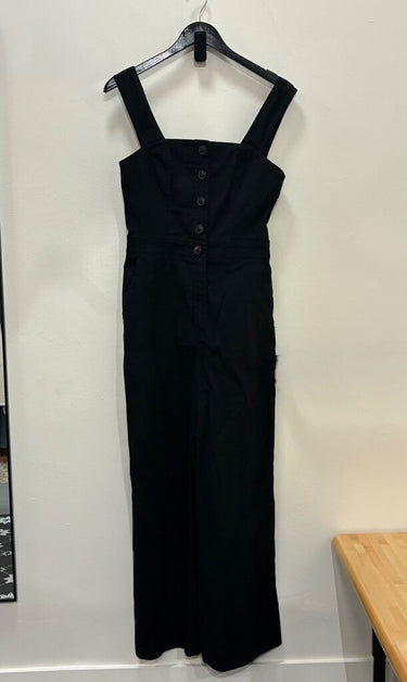 Maeve by Anthropologie Black The Colette Jumpsuit sz 10