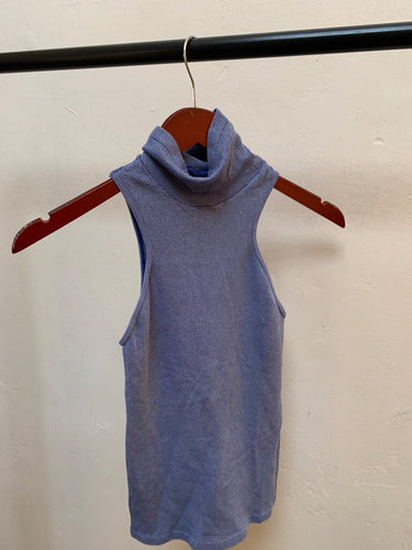 Free People Intimately Sleeveless Turtleneck Knit Top sz XS/S