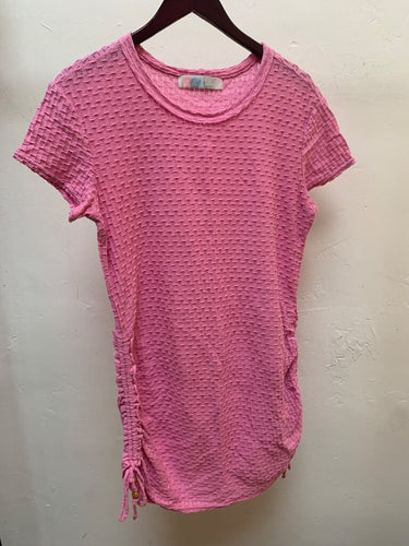 Free People FP Beach Ruched Side Crinkle Mini Dress sz M