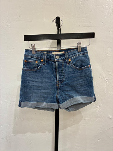 Levi's Premium Wedgie Denim Shorts sz 25