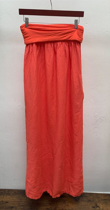 Jolie Los Angeles Coral Foldover Maxi Skirt