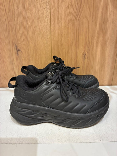 Hoka Bondi SR Leather Sneakers sz 5
