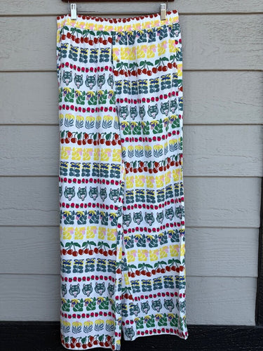 Anthropologie x Claudee Wide Leg Printed Pants sz M