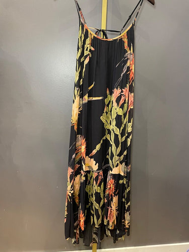 AllSaints Floral Hummingbird Maxi Dress sz 4