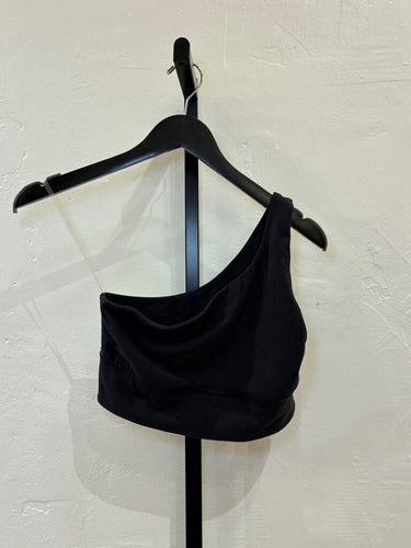 Lululemon Align One-Shoulder Bra Black sz 4