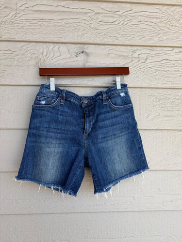 Joe's Jeans Distressed Raw Hem Denim Shorts