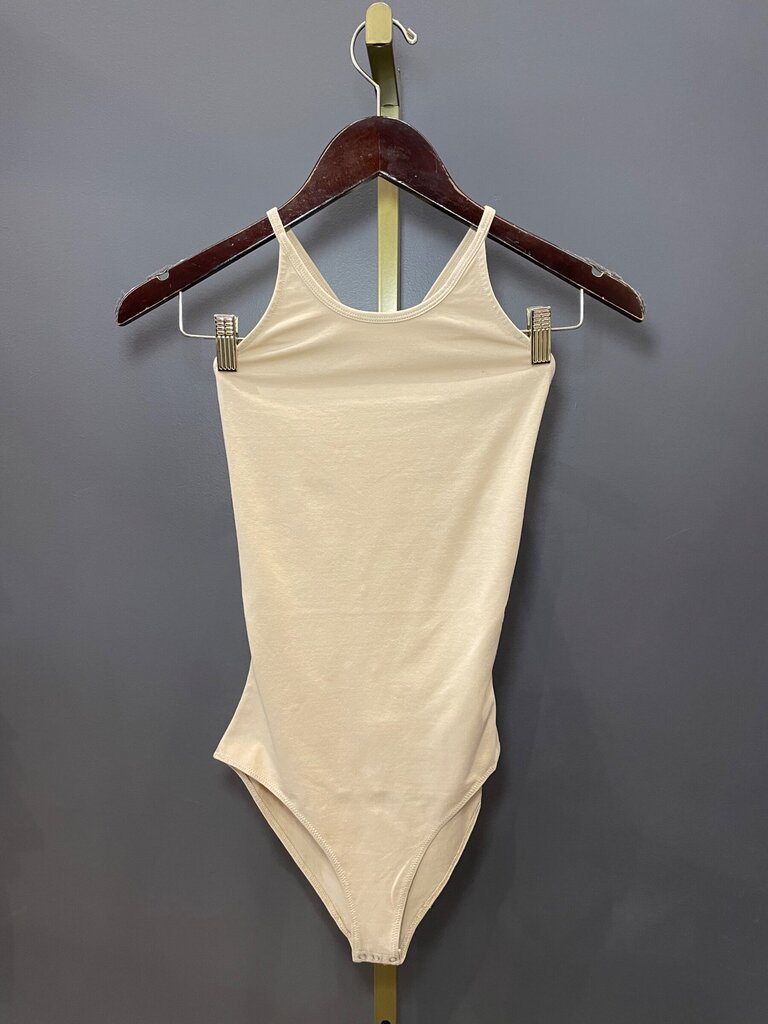 Rag & Bone Crisscross Open-Back Bodysuit in Beige sz S/P