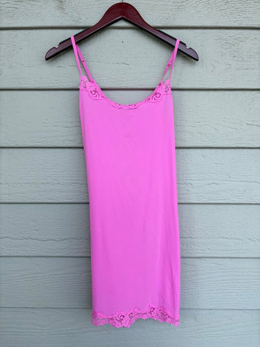 SKIMS Lace Trim Slip Dress sz L
