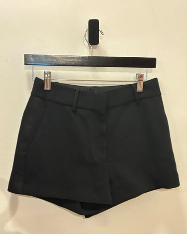 Fleur du Mal Black Tailored Shorts sz 2