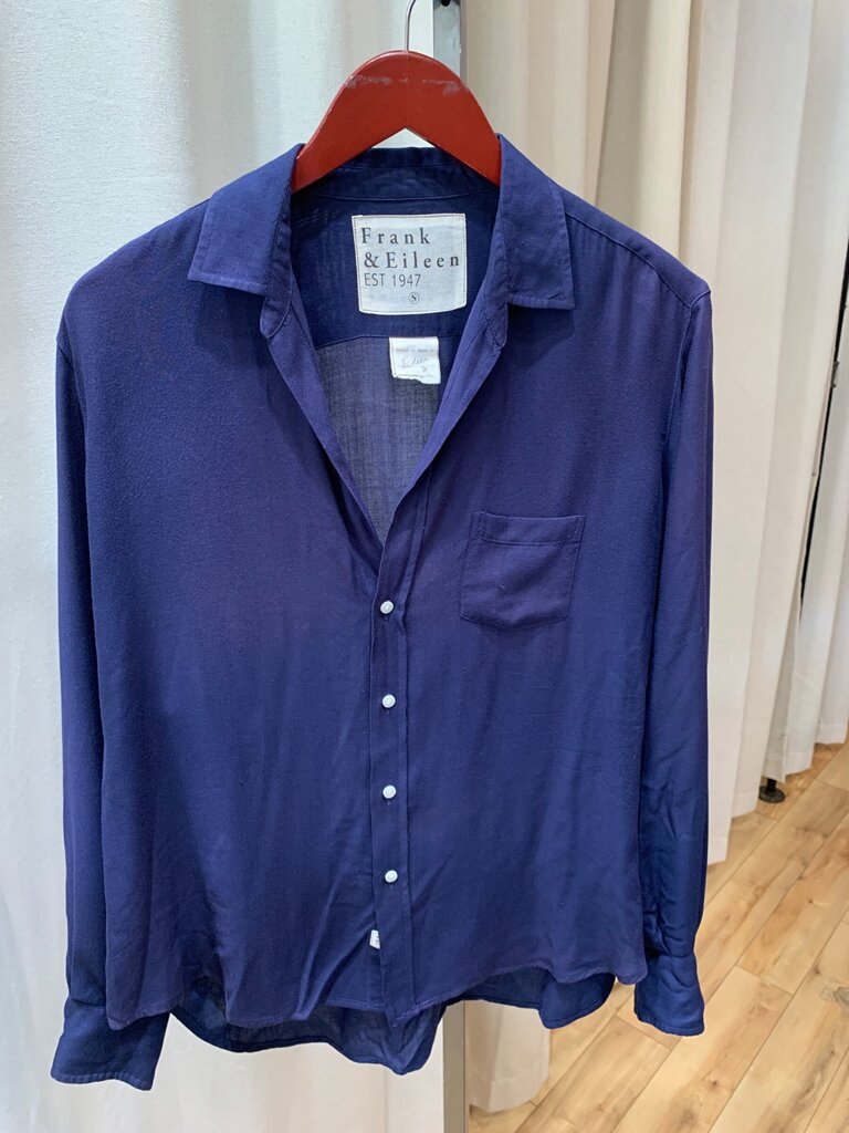Frank & Eileen Eileen Long Sleeve Button Up Shirt sz S
