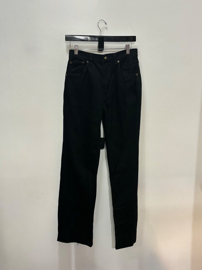 Madewell x Alexa Chung Black Straight Leg Jeans sz 26