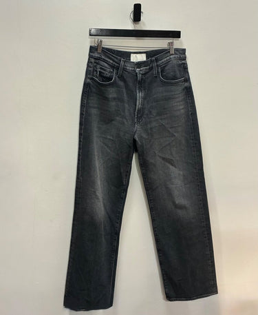 Mother Superior Faded Black Straight Leg Jeans sz 31