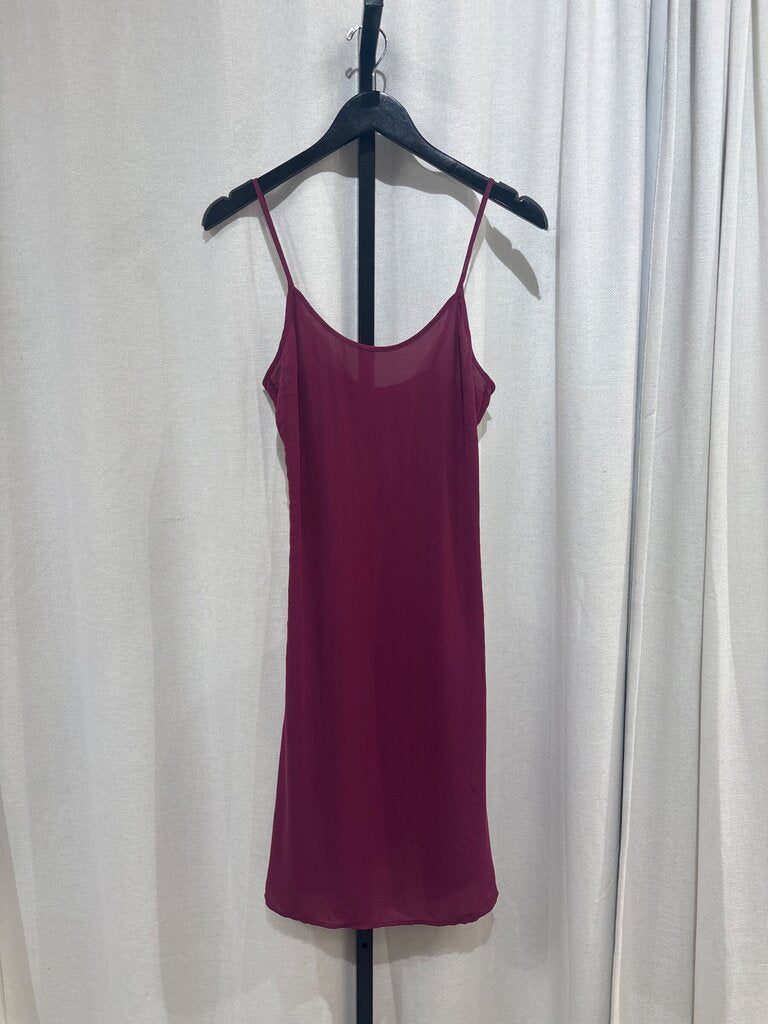 Staud Chiffon Spaghetti Strap Slip Dress sz XS