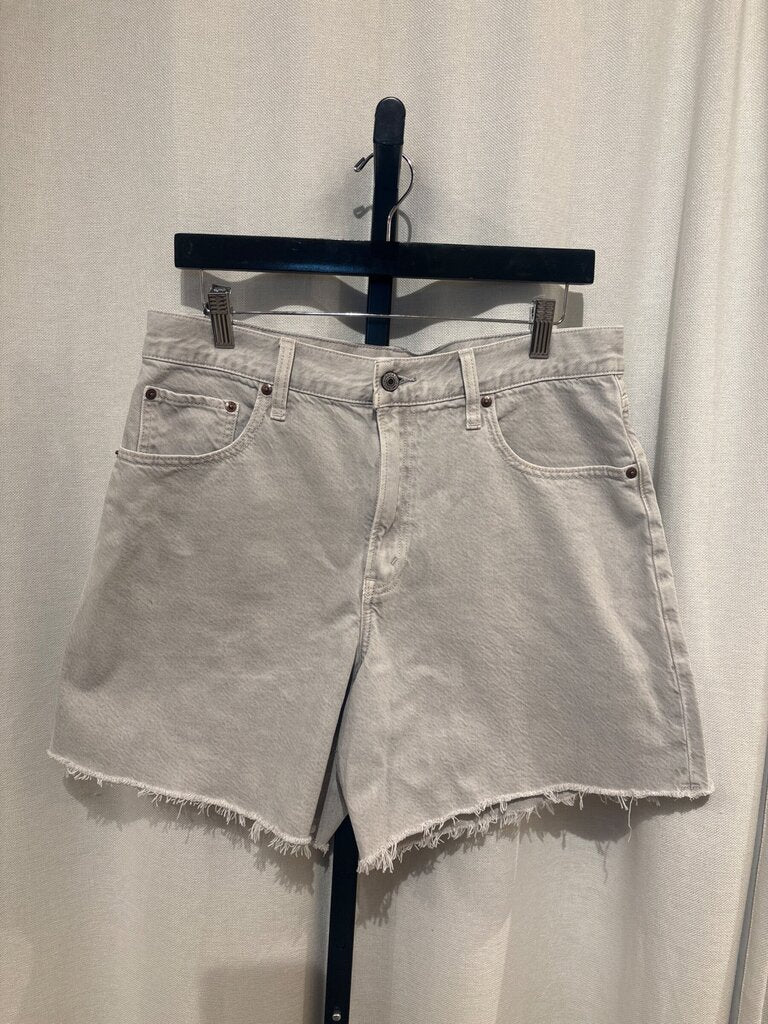 Abercrombie & Fitch 'The Loose Short' High Rise Denim Shorts sz 30
