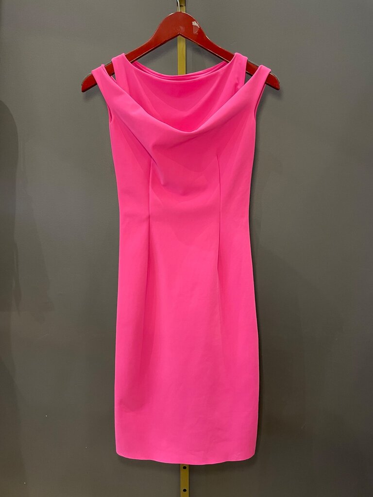 Chiara Boni La Petite Robe Cowl Neck Sheath Dress sz 40