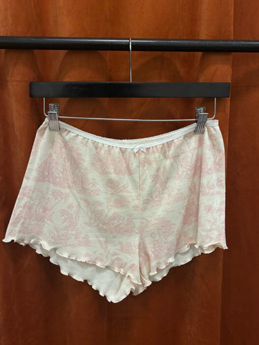 The Ivy Edit Pink Toile Jordy Shorts sz M