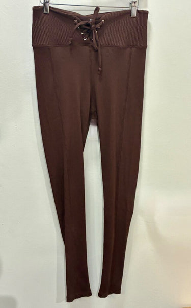 Year of Ours x Bandier Ribbed Football Leggings sz L