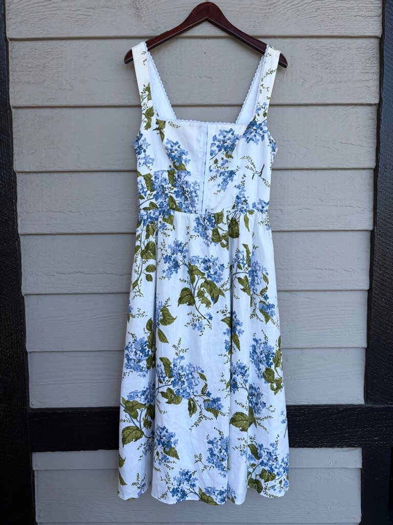 Reformation Tagliatelle Floral Midi Dress sz 10