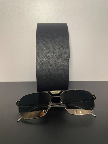 Prada Geometric Aviator Sunglasses