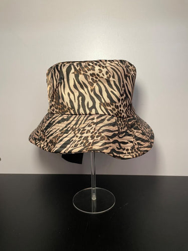 Ksubi Mixed Animal Print Bucket Hat