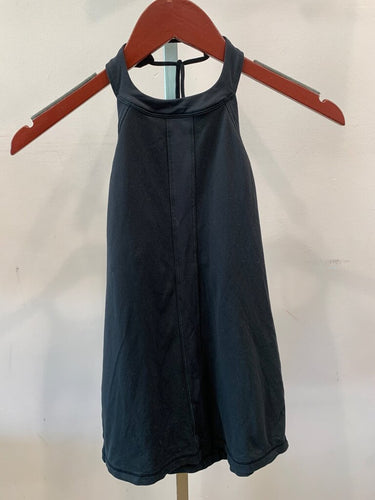 Lululemon Black High-Neck Halter Active Tank Top sz S?