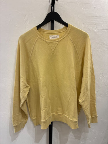 The Great Yellow College Crewneck Sweatshirt sz 2