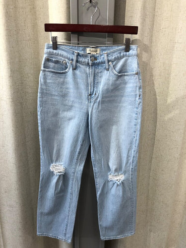 Madewell The Perfect Vintage Straight Jeans sz 26P
