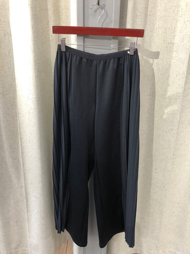 Nike Black Icon Clash Pleated Wide-Leg Pants sz XS