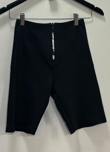 Off-White Athleisure Front-Zip Bike Shorts