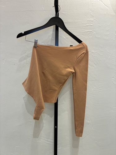 LPA One-Shoulder Long Sleeve Bodysuit sz XS