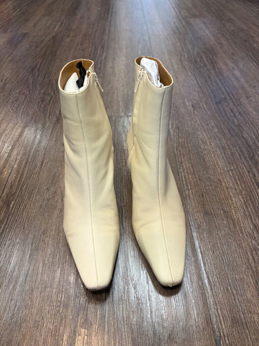Staud Leather Wally Ankle Booties sz 37