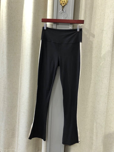 Athleta Elation Sport Split Slim Flare Yoga Pants sz M