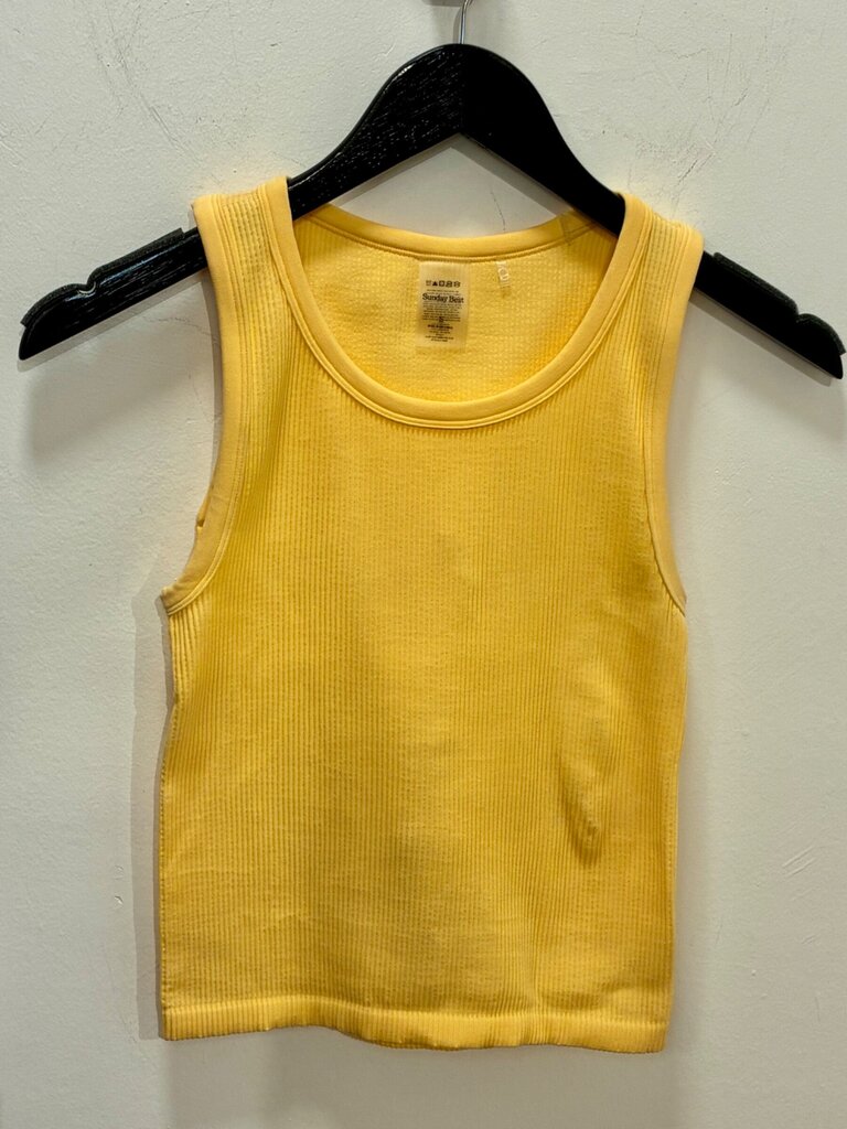 Sunday Best Ribbed Tank Top sz S