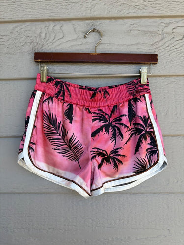 PAPA GELA Pink Sunset Dolphin Shorts sz XS