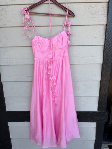 ASTR the Label Floral Strap Midi Dress sz M