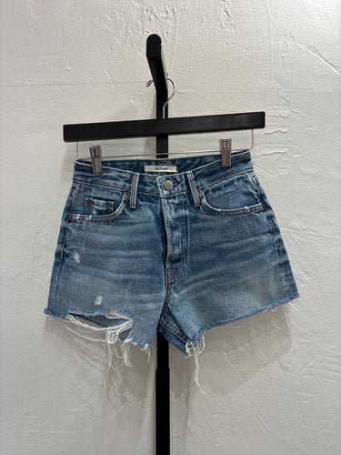 GRLFRND Distressed Cutoff Denim Shorts sz 23