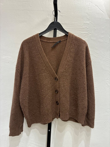 Jenni Kayne Wool & Cashmere Everyday Cardigan Sweater sz S