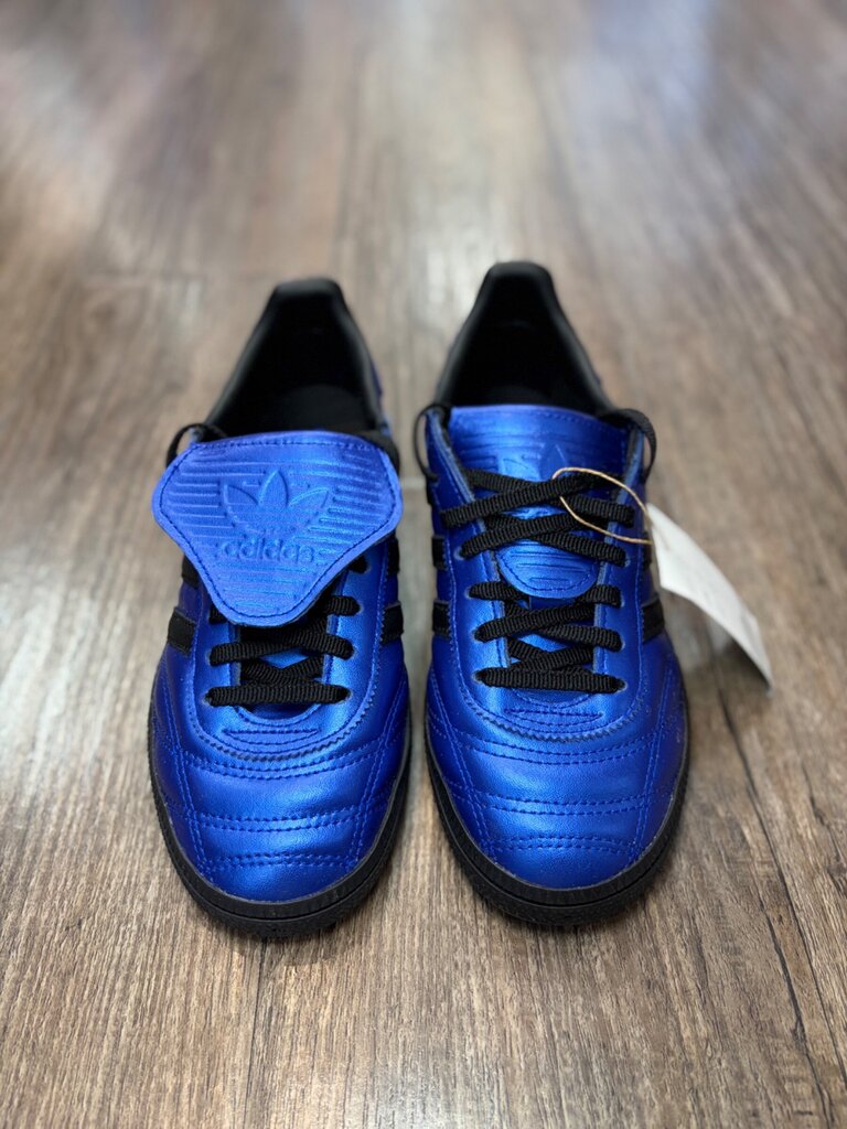 Adidas Handball Spezial Metallic Blue Low Top Sneakers sz 5½