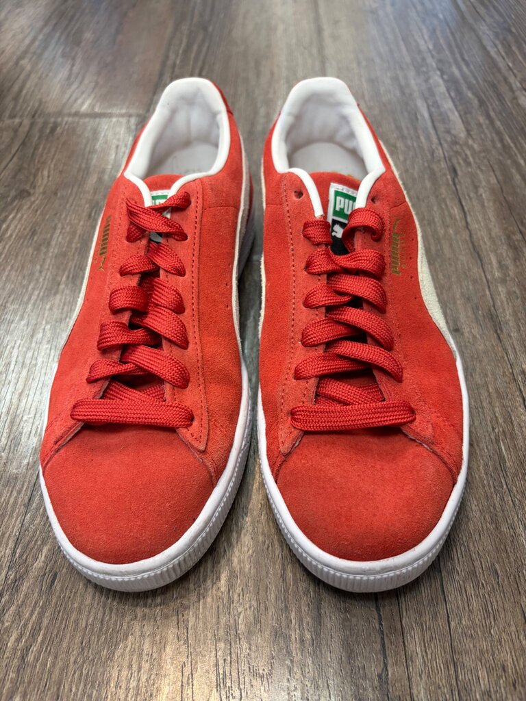 Puma Suede Classic XXI Red Sneakers sz 9.5