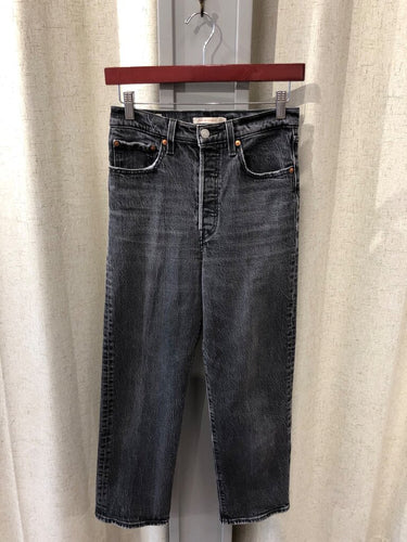 Levi's Ribcage Straight High Rise Jeans sz 27