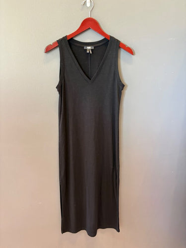 Paige Black V-Neck Sleeveless Maxi Dress sz XS