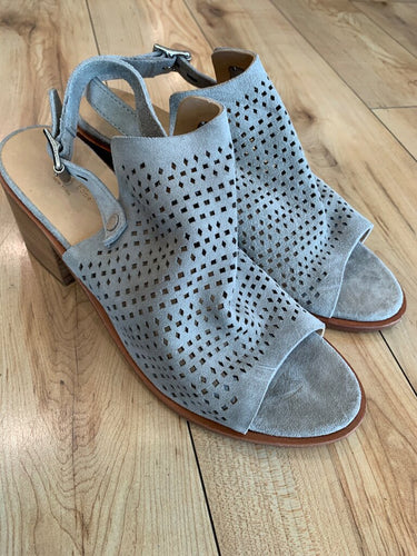 Rag & Bone Perforated Suede Slingback Sandals sz 39