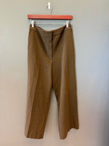 Wilfred Brown Wide Leg Pants sz 10