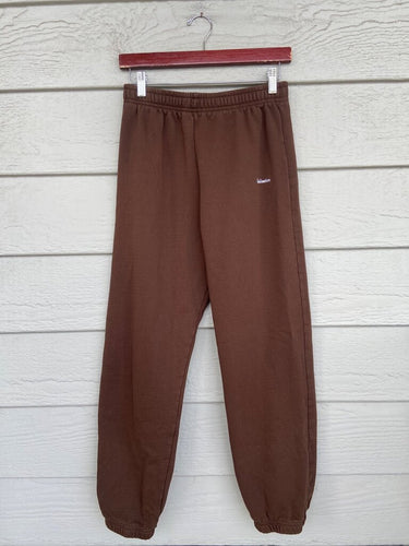 Réalisation Brown Cotton-Blend Jogger Pants sz XS
