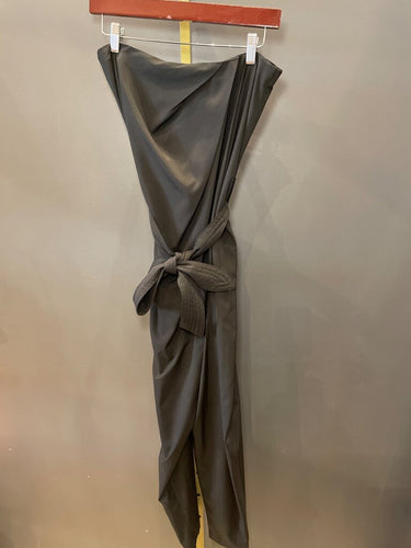 Ryu Strapless Draped Belted Jumpsuit sz S